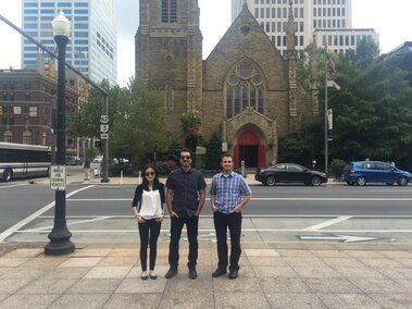 At the downtown Columbus after the CoFE’16.