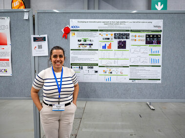 Purlen received 2<sup>nd</sup> place award at 2024 AOCS Lipid Oxidation and Quality Division Poster Competition.