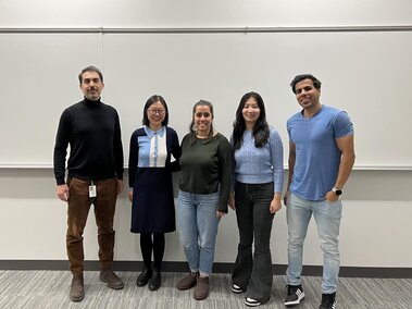 Part of Ciftci Lab after Lingyi's Ph.D. defense.