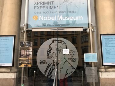 The Nobel Museum at Stockholm, Sweden.