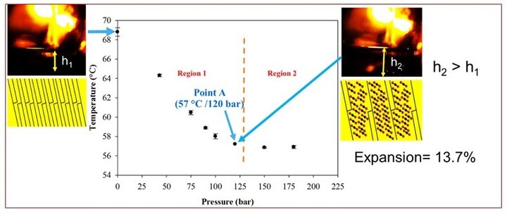 Melting behavior of FHSO